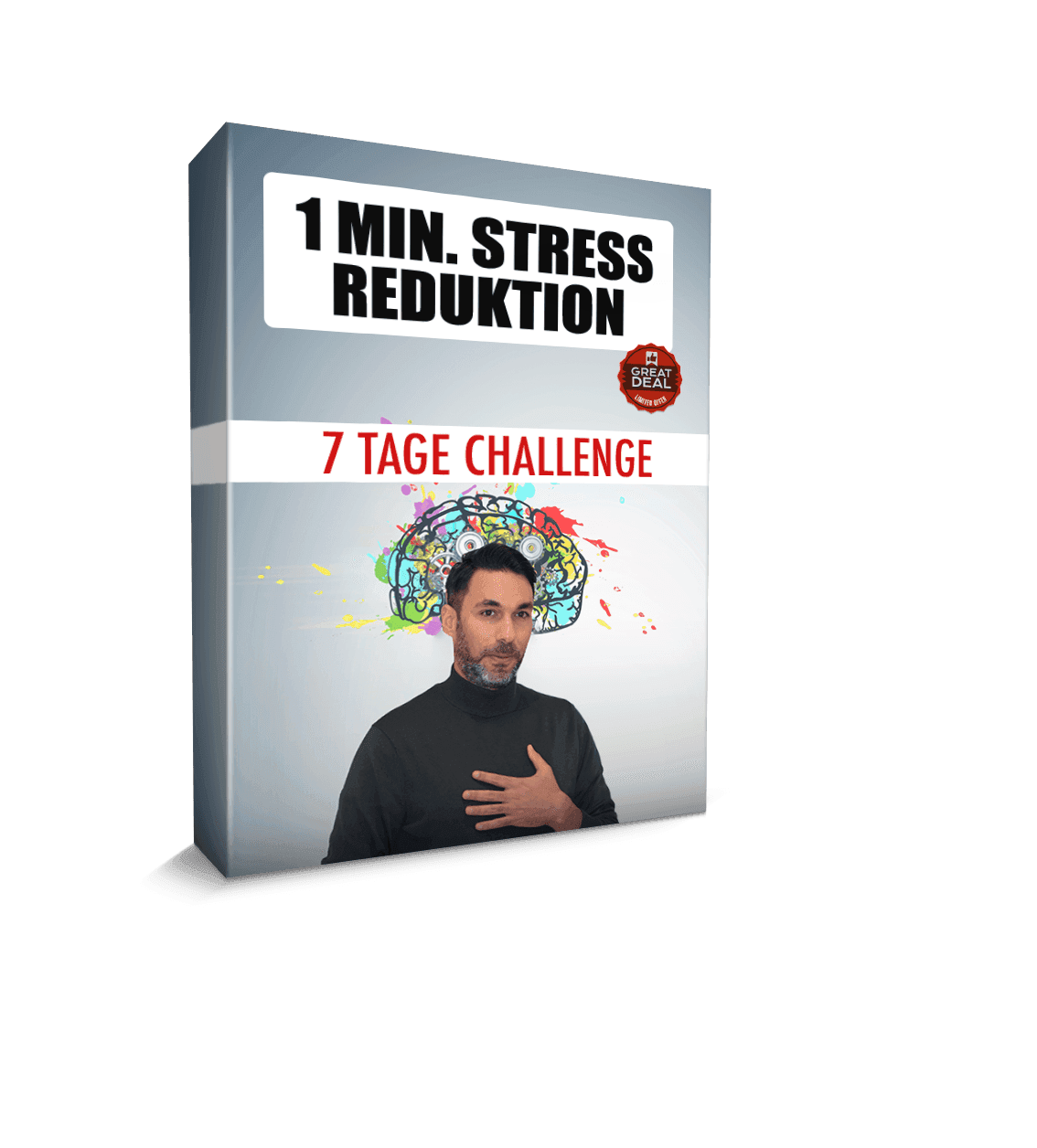 3D-Mockup der Anti-Stress Challenge